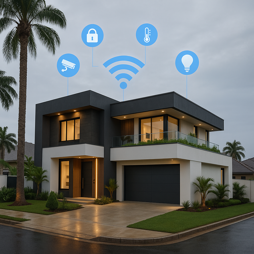High-tech smart home